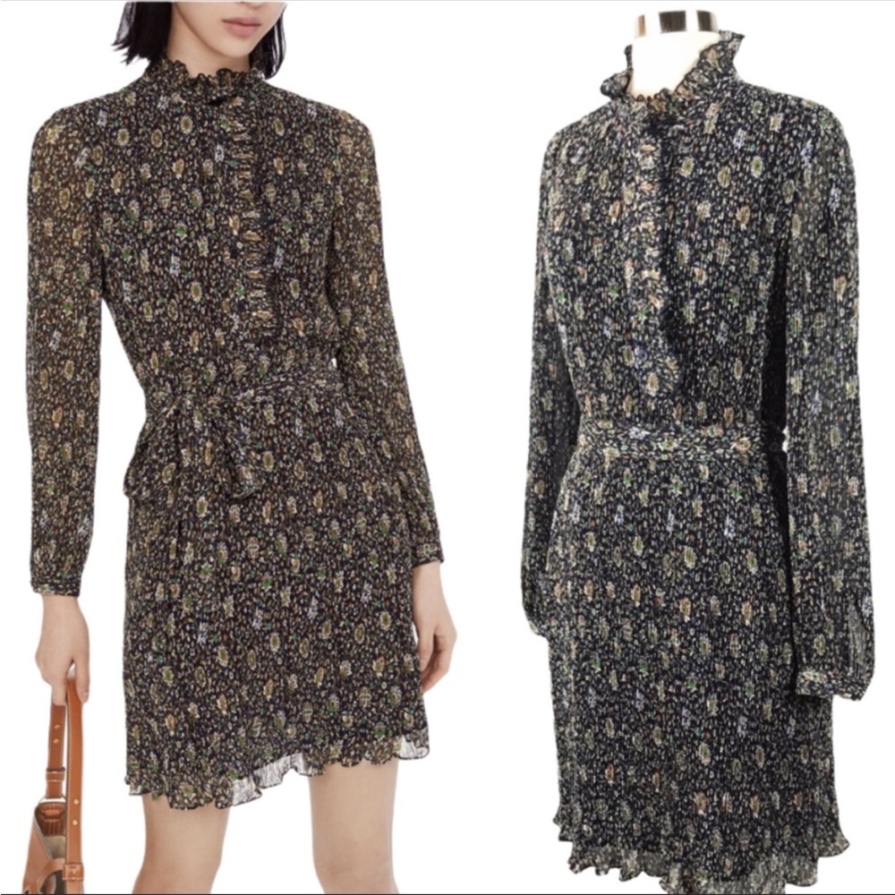 Tory Burch Deneuve Floral-Print Soleil Dress NWOT